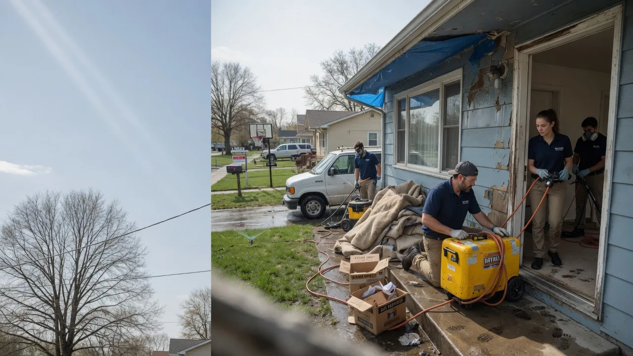 Basement Flood Cleanup in Stockton, CA near me
